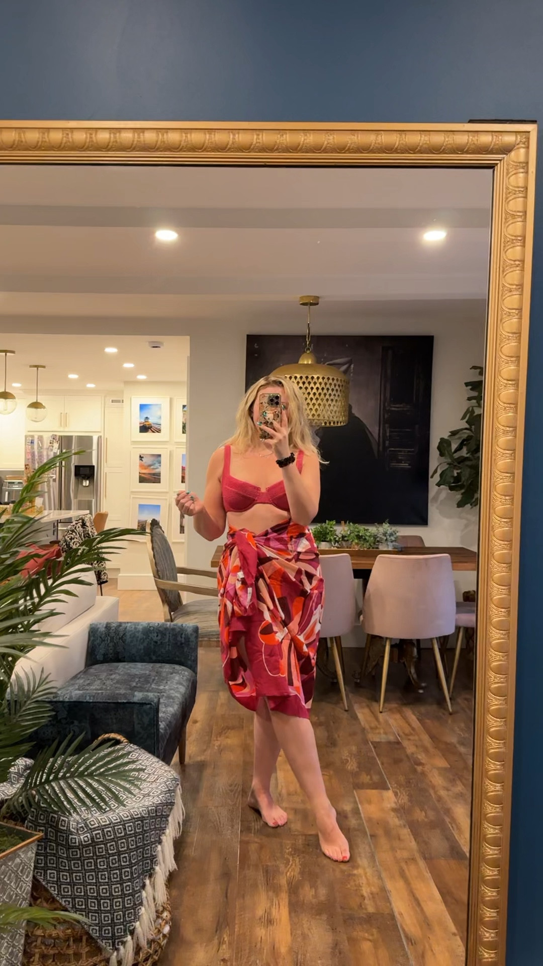 New aerie order just came in & everything is on sale! Love this beach cover up, sarong! Also wearing  Vetchy swimsuit - large top, xl bottom! Vacation outfits beach, summer outfits #LTKxAerie

#LTKSwim #LTKMidsize