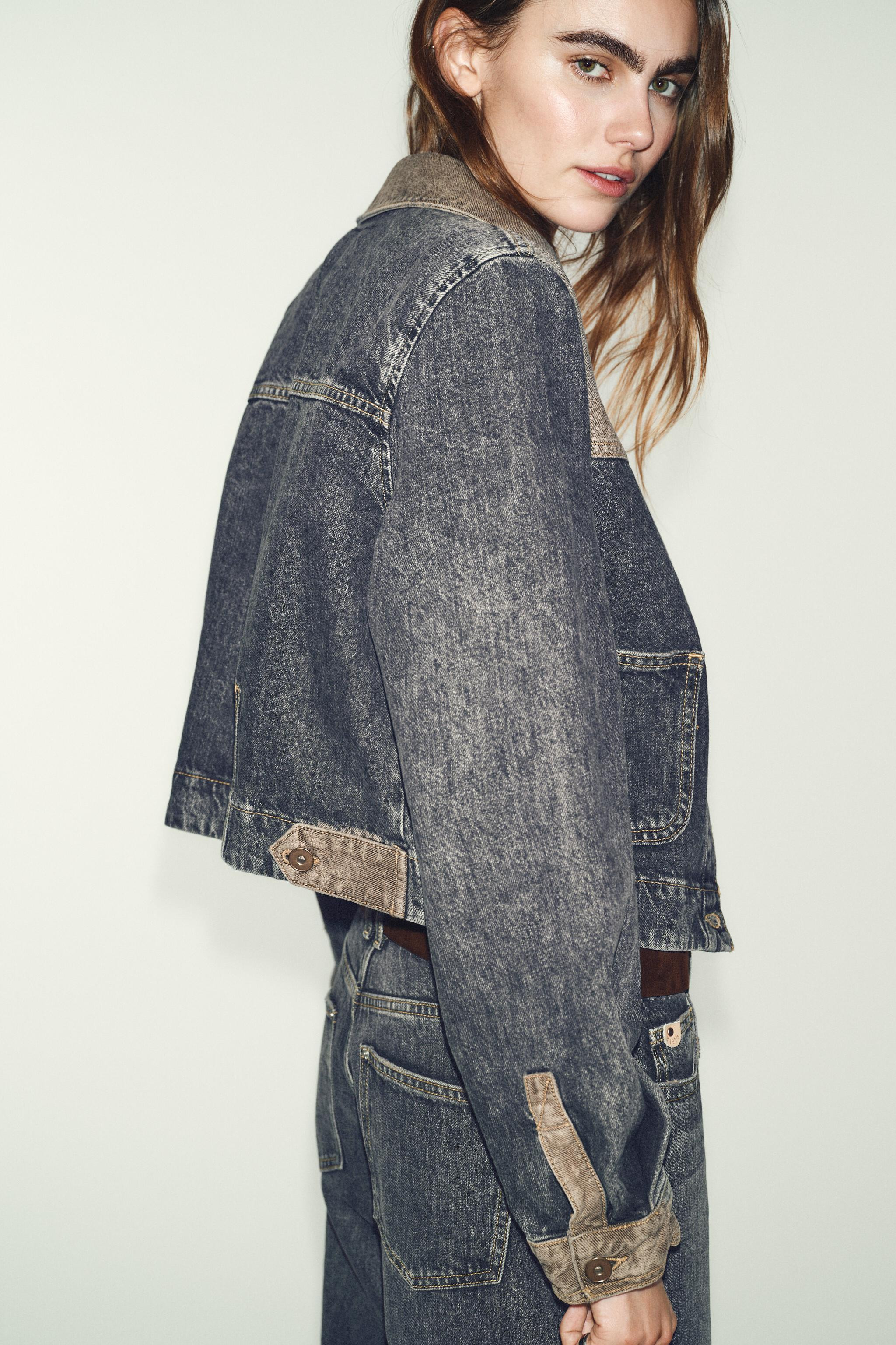 Z1975 COMBINED DENIM JACKET | Zara Canada