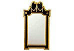 Black & Gold Italian Mirror | One Kings Lane