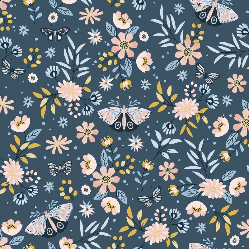 Gorlest Butterflies Wallpaper | Wayfair North America