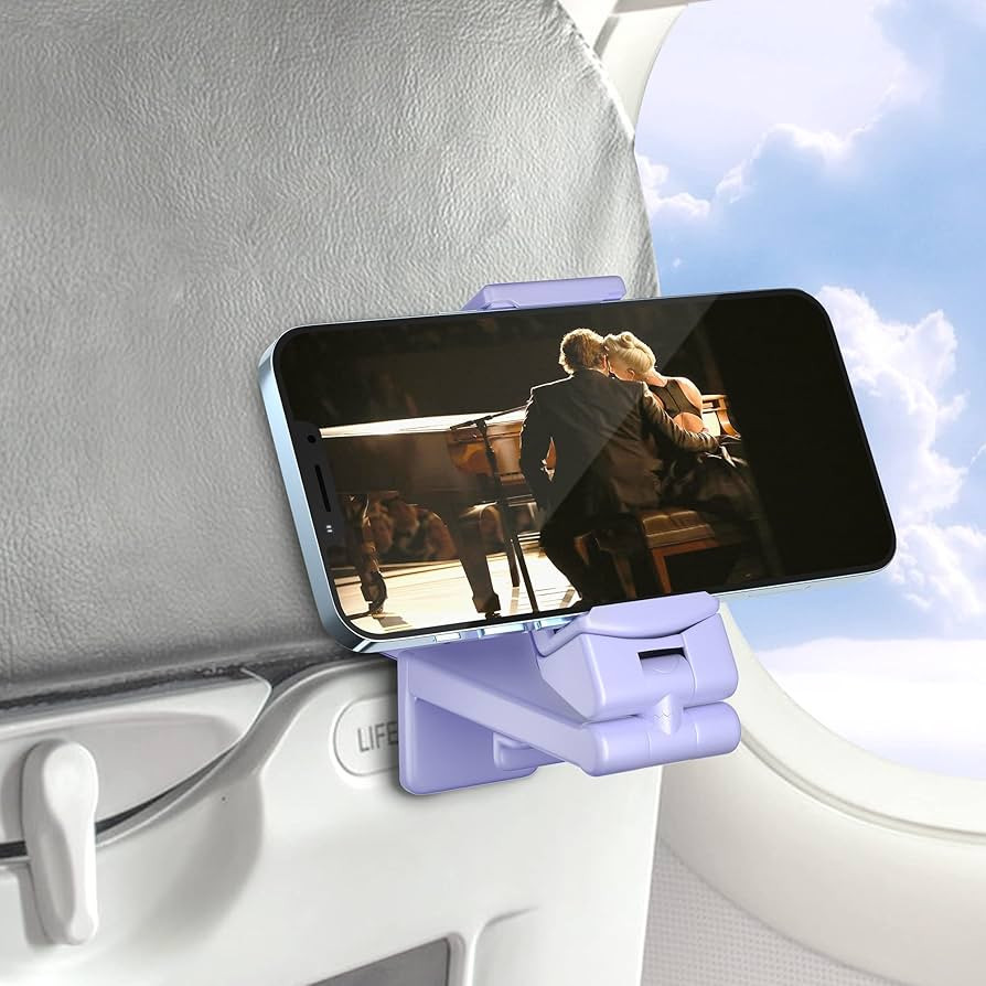 Amazon.com: Perilogics Universal Airplane in Flight Phone Mount. Handsfree Phone Holder for Desk ... | Amazon (US)