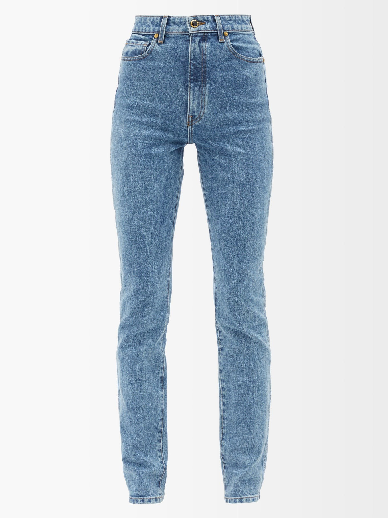 Daria high-waisted straight-leg jeans | Khaite | Matches (APAC)