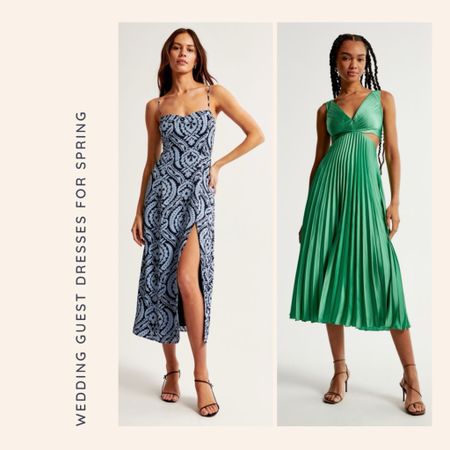 Formal spring outfits from Abercrombie.com for wedding season 💒 my favorite wedding guest dresses from Abercrombie & Fitch 💍

#LTKSeasonal #LTKparties #LTKwedding