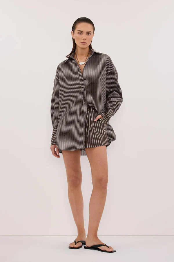 SABLE BITTER CHOC SILK BLEND SHORT | DISSH
