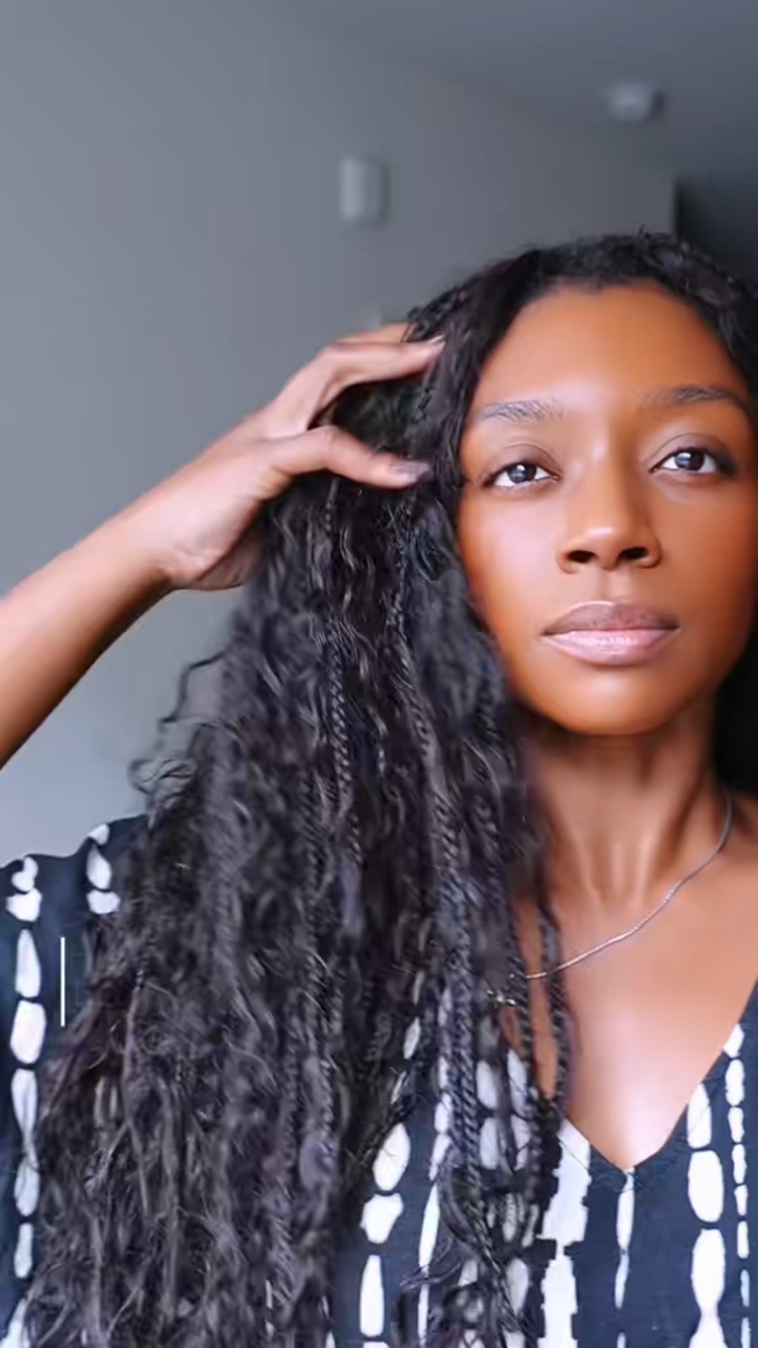 Let’s squeeze one more night out of these boho braids! Using garnier fructis, shea moisture and Dior hair perfume #bohobraids #naturalhair #protectivestyles #4chair #mahamaven

#LTKgrwm #LTKBeauty #LTKFindsUnder50