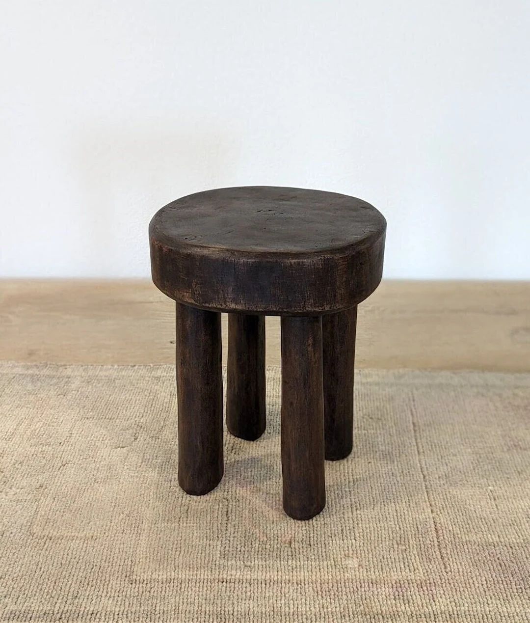 Round vintage Senufo stool | Etsy (CAD)