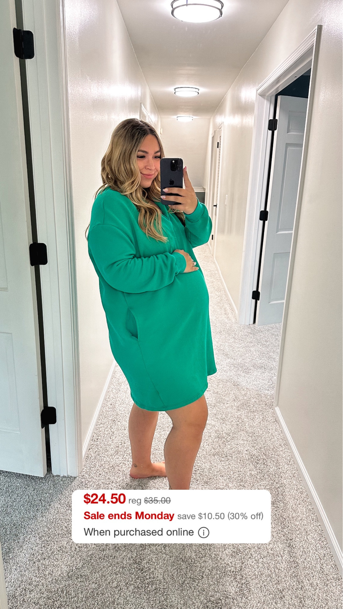 Wearing a size large!

#LTKBump #LTKFindsUnder50 #LTKStyleTip