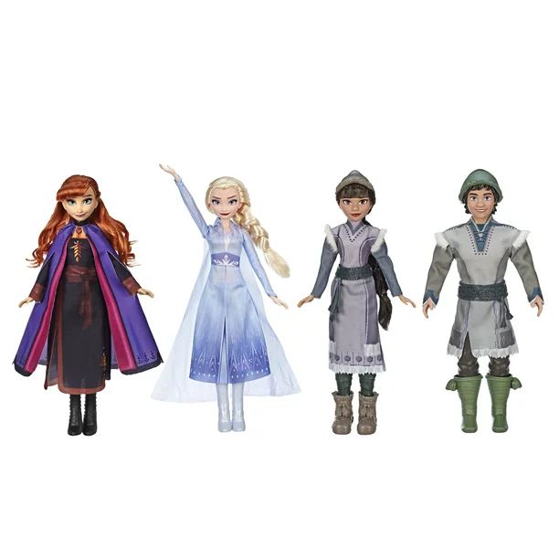 Disney Frozen 2 Forest Playset, Includes Anna, Elsa, Ryder & Honeymaren Dolls | Walmart (US)