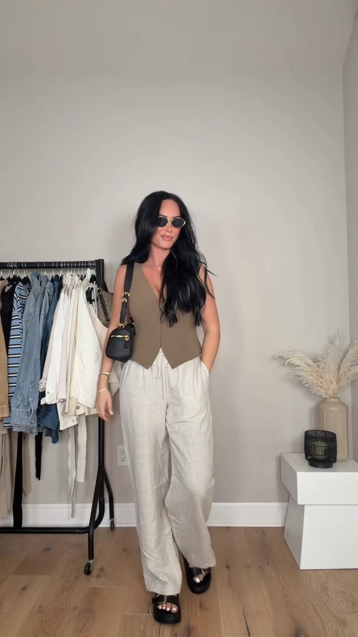 Neutral chic outfit 🤎 I will have all the details on my LTK.

My sizing 5’7, 145lbs, 32dd
I’m wearing a size 6/M top, size small pants


Aritzia, AritziaStyle, NeutralOutfit, ChicStyle, CleanGirlAesthetic, ElevatedBasics, SpringStyle, SpringOutfit, NeutralFashion, MinimalStyle, LinenPants, VestTop, EffortlessStyle, CapsuleWardrobe, EverydayChic, ClassyOutfits, ModernFemininity, TimelessStyle, BeigeOutfit, SoftGirlStyle, CasualLuxury, OOTD, FashionInspo, StyleInspo, PutTogetherOutfit, NeutralAesthetic, EasyStyle, ElegantStyle, StreetStyleFashion