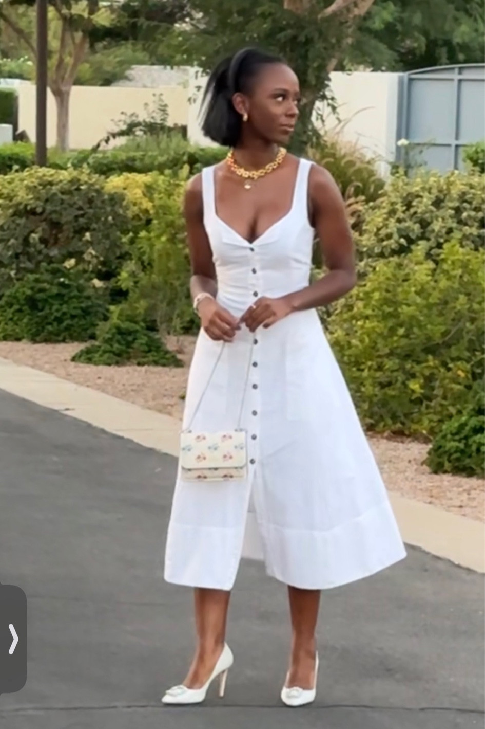 The perfect summer dress with such a cute bag from coach outlet

#LTKSeasonal