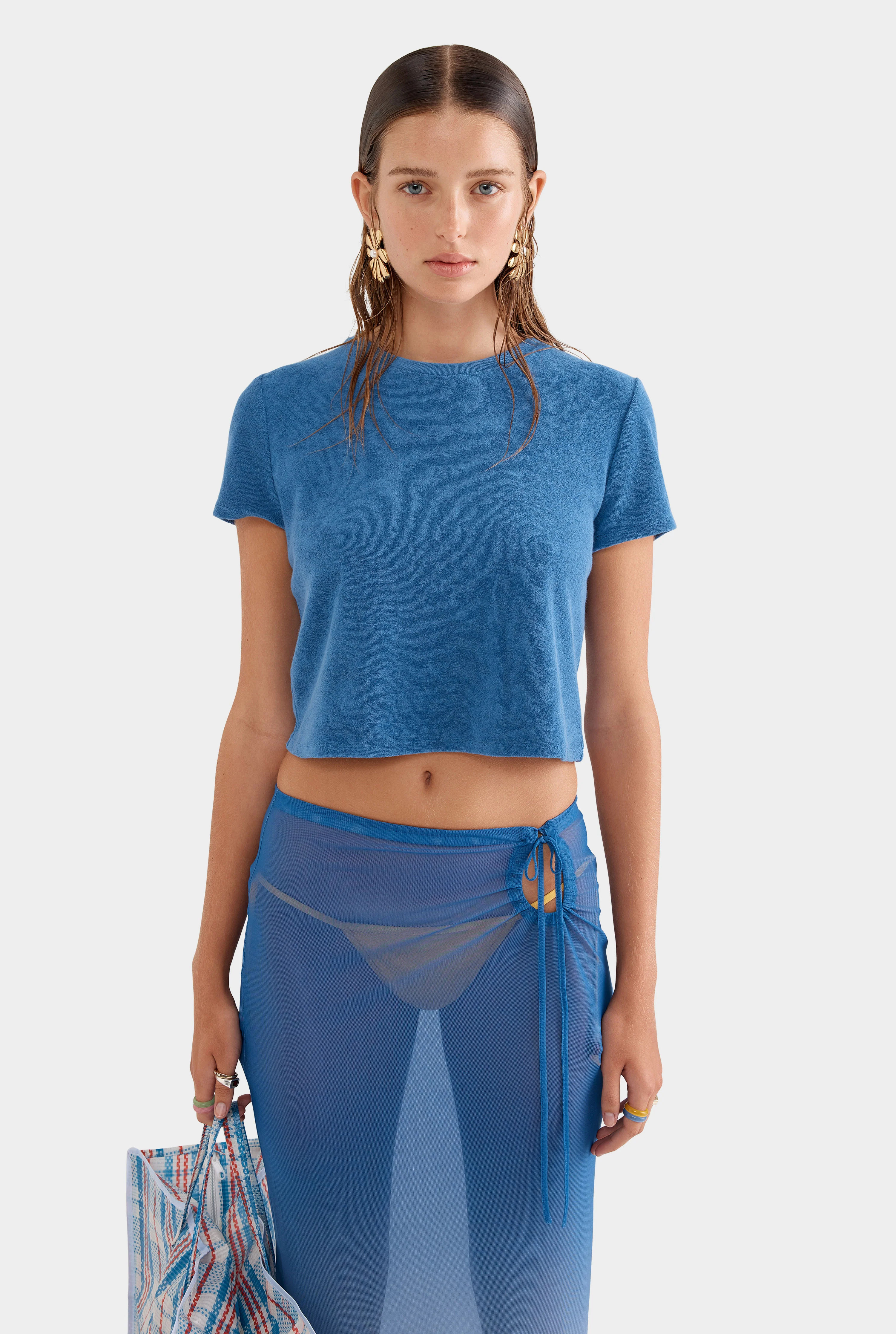 Venroy - Womens Terry Baby Tee | Venroy | Premium Leisurewear designed in Australia | Venroy AU