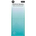 Studio Light Acrylic Stamp Block with Grid Essentials No. 1 | HSN