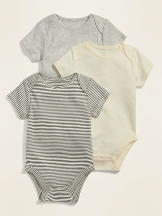 Unisex Bodysuit 3-Pack for Baby | Old Navy (US)