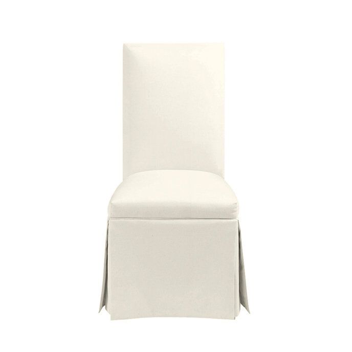 Upholstered Parsons Castered Chair Without Nailheads | Ballard Designs | Ballard Designs, Inc.