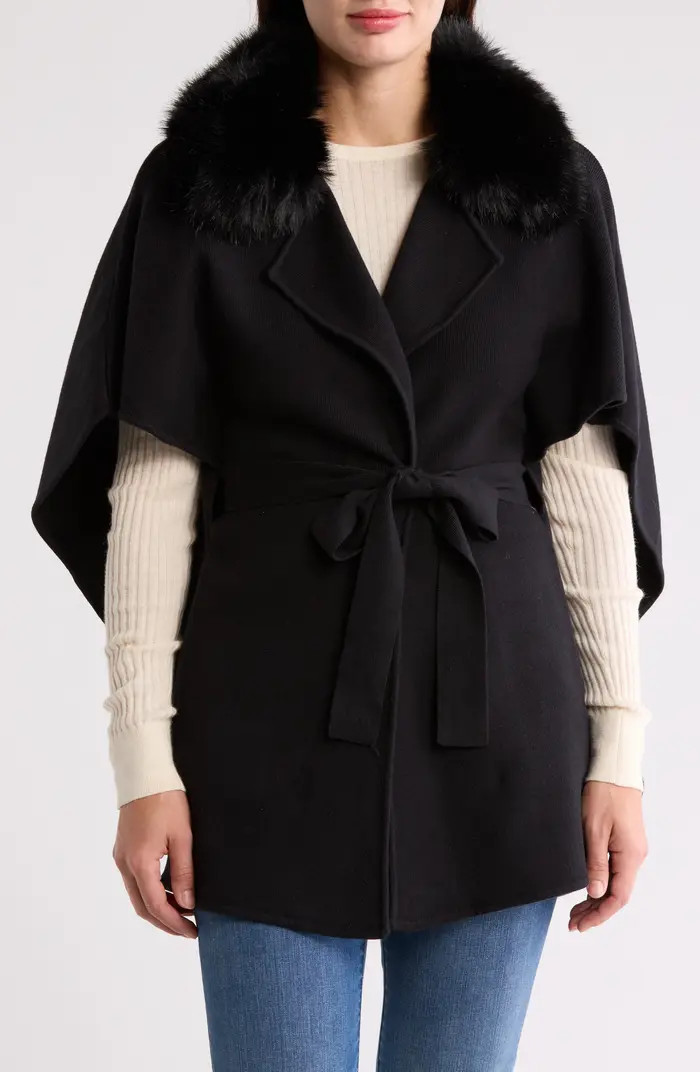 La Fiorentina Faux Fur Cape<br /> | Nordstromrack | Nordstrom Rack