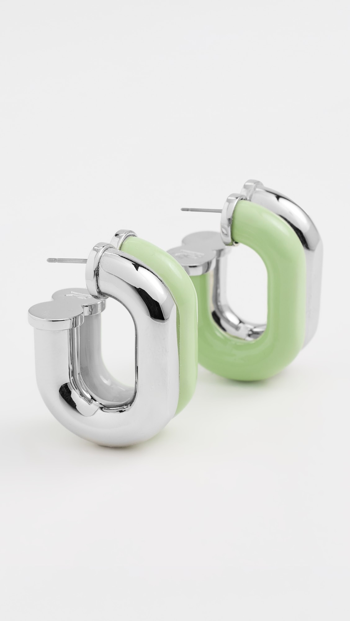 Large Link Bicolor Earrings | Shopbop