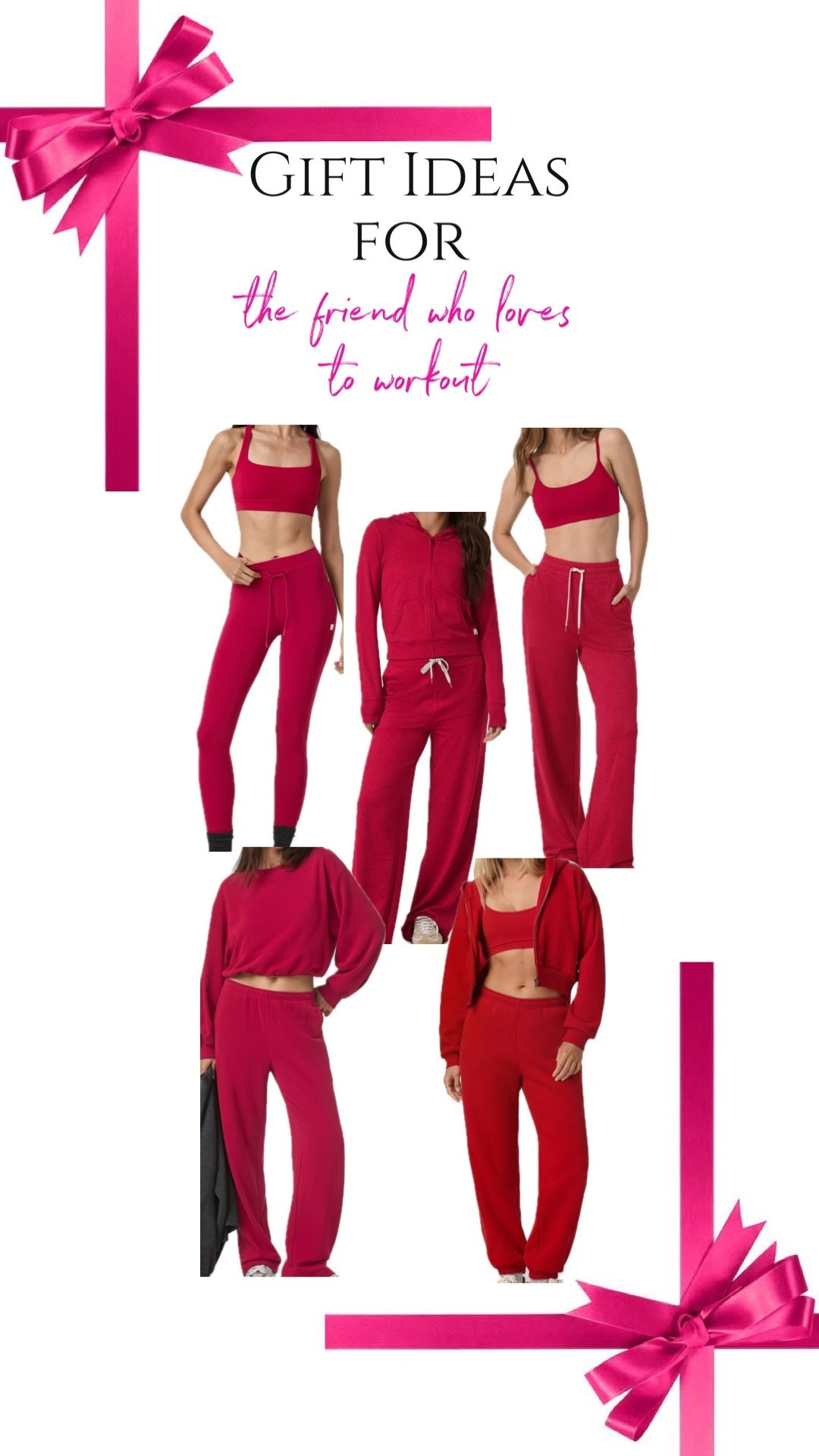 Red is the color of the season❤️ and now you can have red hot looks for the gym, running errands, or holiday lounging 

#LTKActive #LTKSaleAlert #LTKHoliday