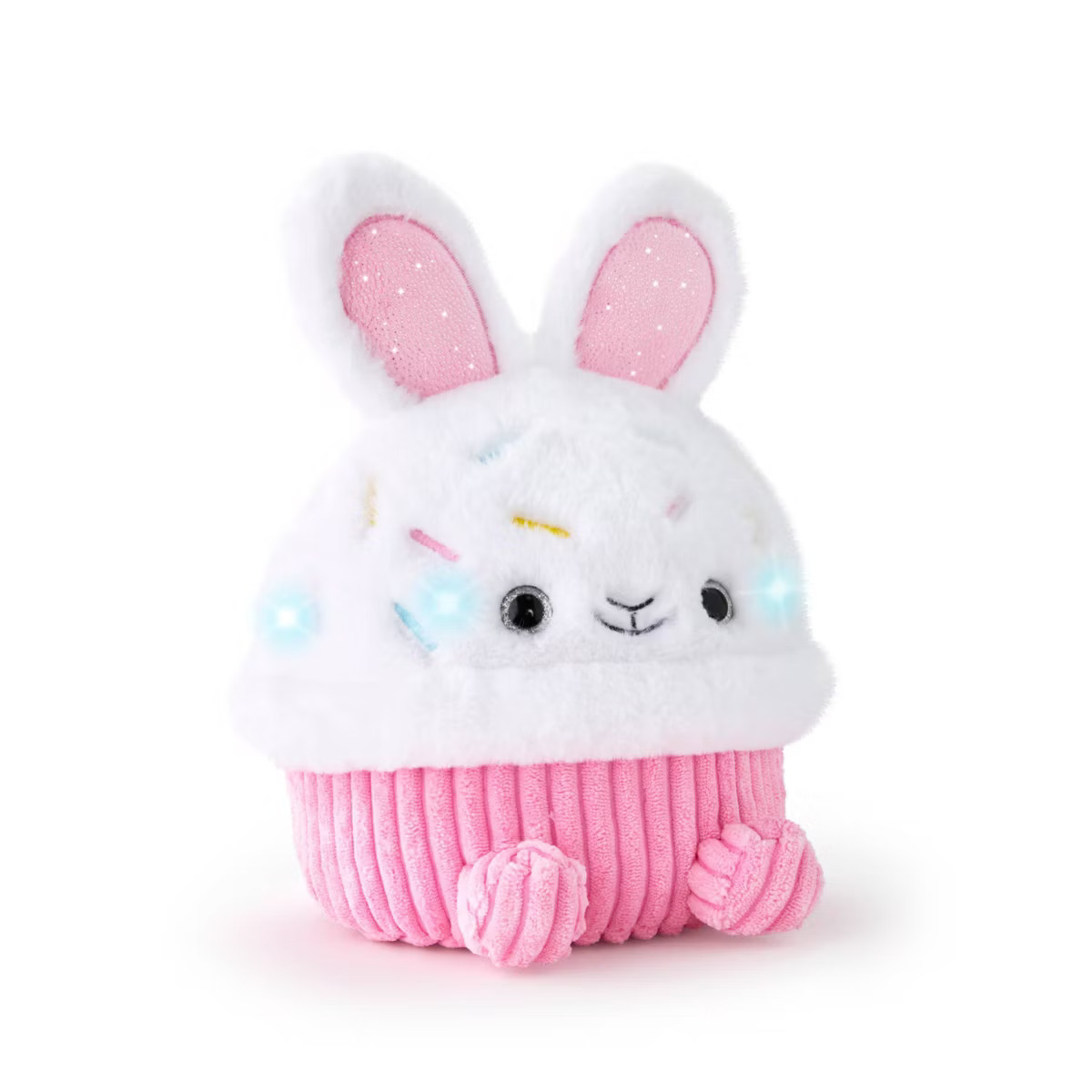 FAO Schwarz 12" Glow Brights Bunny Cupcake Plush | Target