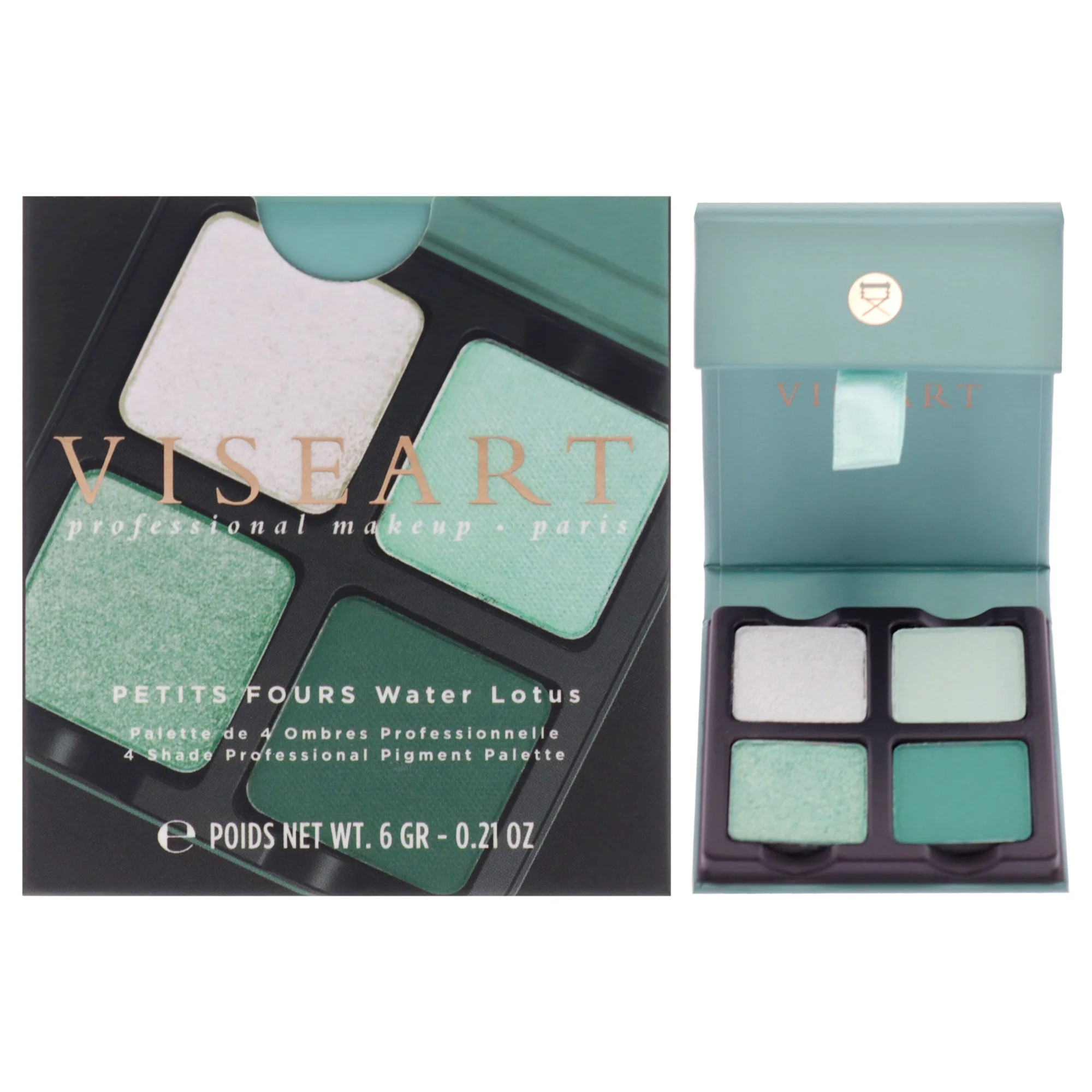 Viseart Paris Petits Fours Eyeshadow Palette - Water Lotus , 0.21 oz Eye Shadow | Walmart (US)