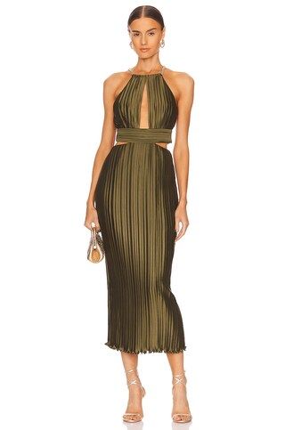 AIIFOS Valerie Dress in Army Green from Revolve.com | Revolve Clothing (Global)