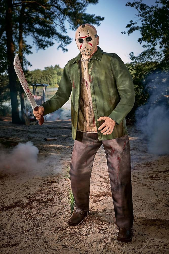 Spirit Halloween 5 Ft 11 In Jason Animatronic - Jason Universe, Multicolor | Amazon (US)
