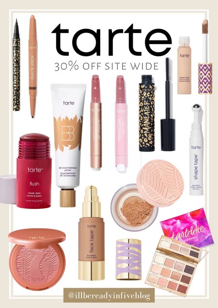 Tarte sale makeup sale mascara concealer blush beauty favorites skin care

#LTKSpringSale #LTKsalealert #LTKbeauty