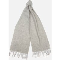 Barbour Women's Lambswool Woven Scarf - Light Grey | Coggles (Global)