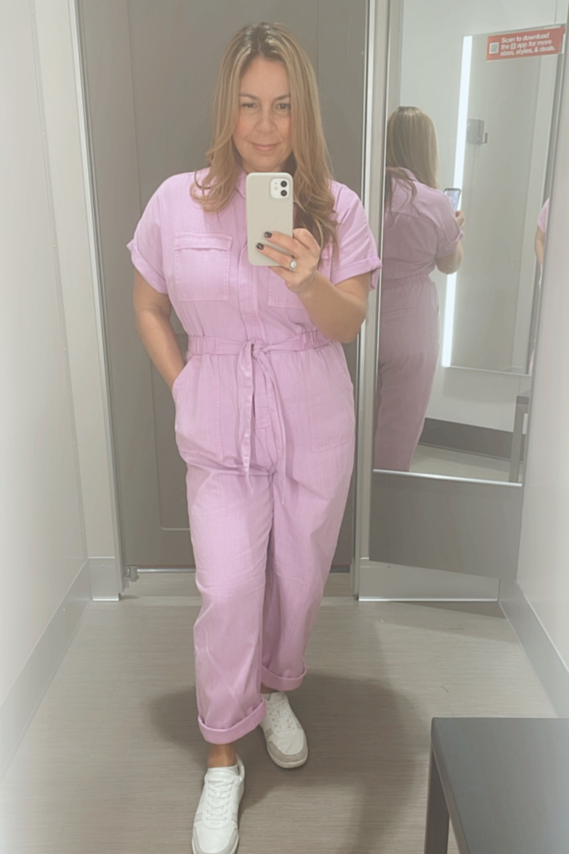 Short sleeve boilersuit I’m wearing a size 10. Sneakers tts
Add heels & a bag to dress it up!








Target fashion, midsize fashion, mom style, spring outfit, vacation #ltkfind #ltkcurves #ltkseasonal

#LTKcurves #LTKstyletip #LTKunder50