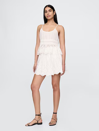 Smocked Mini Skirt | Gap (US)