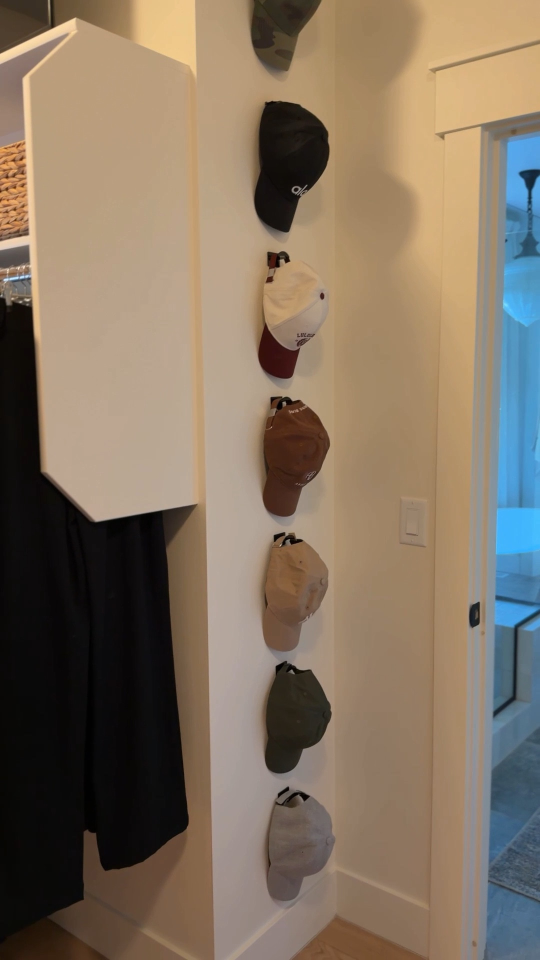 Hat storage! Perfect for a narrow wall 👏🏻 

#LTKHome