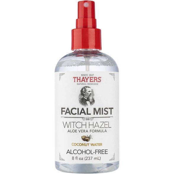 Thayers Natural Remedies Witch Hazel Coconut Water Facial Mist Toner - 8 fl oz | Target