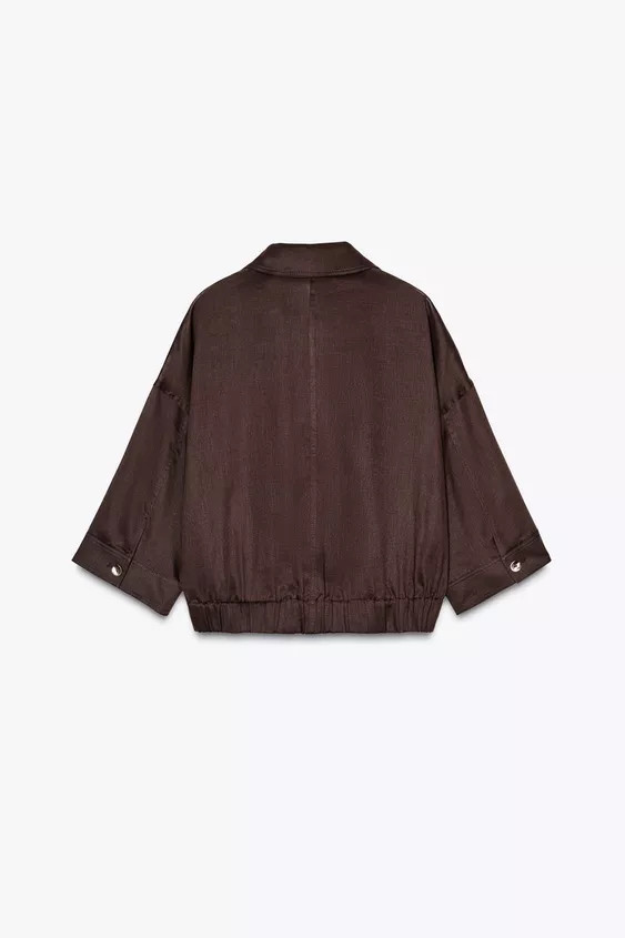 RAMIE ZIPPER JACKET | Zara US