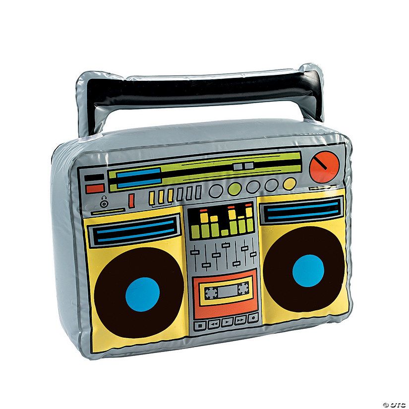 Inflatable Boom Box | Oriental Trading Company