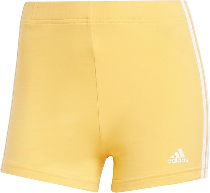Adidas womens Essentials 3-Stripes Single Jersey Booty ShortsShorts | Amazon (CA)
