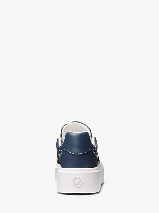 Romey Polka Dot Signature Logo Platform Sneaker | Michael Kors US
