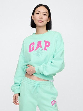 Gap × Disney Minnie Mouse Oversized Gap Logo Sweatshirt | Gap Factory