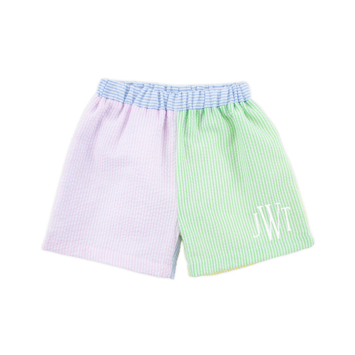 Multi Stripe Seersucker Shorts | Classic Whimsy