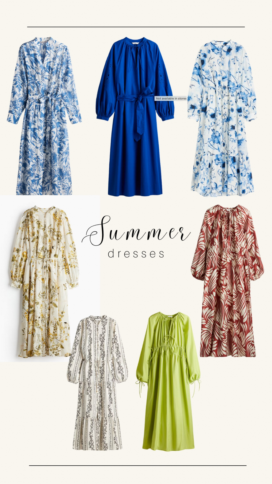 Colourful modest summer dresses 

#LTKuk #LTKeurope #LTKsummer