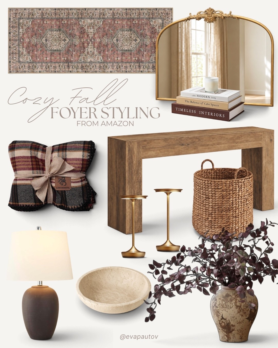 Styling my foyer for fall 🍂🤎 warm textures, cozy neutrals, and all the little details that make our entryway feel extra inviting this time of year 🕯️🍁

#LTKSeasonal #LTKHome #LTKSaleAlert