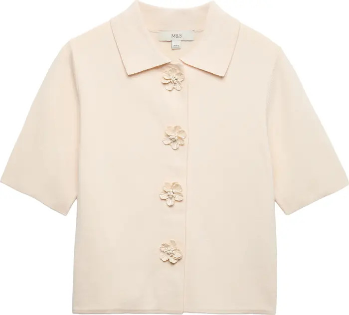 Compact Flower Cardigan | Nordstrom