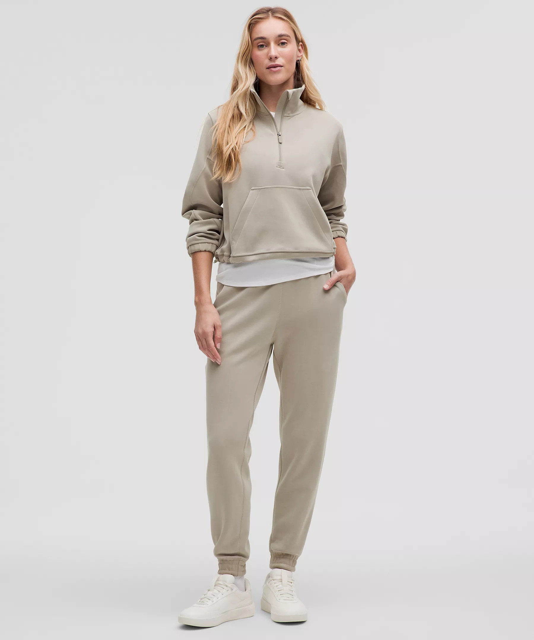 Brushed Softstreme Half Zip | Lululemon (US)