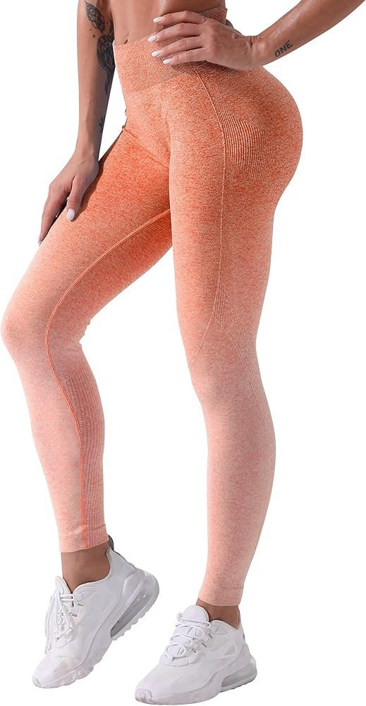 ROMISS Women Yoga Pants Soft Stretchy High Waisted Leggings Butt Lifting Tummy Control Seamless L... | Amazon (US)