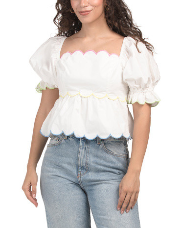 Scallop Top | TJ Maxx