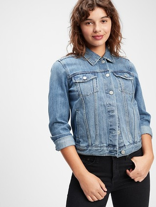 Icon Denim Jacket With Washwell™ | Gap Factory