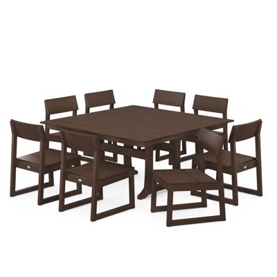 Edge Rectangular 8 - Person 59.5'' Long Dining Set | Wayfair North America