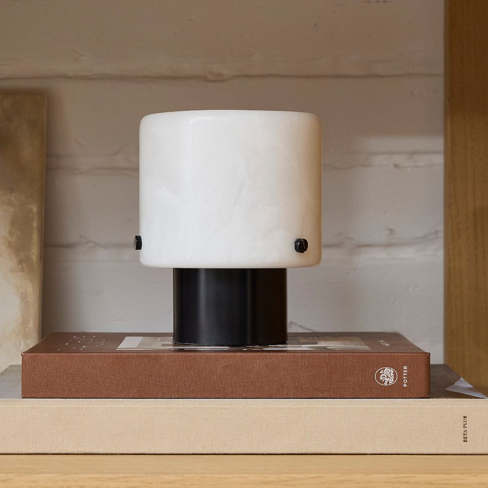 Suki Alabaster Table Lamp (6") | West Elm (US)
