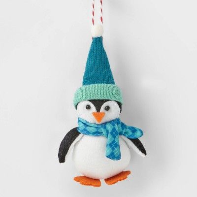 Penguin with Knit Hat Christmas Tree Ornament - Wondershop™ | Target