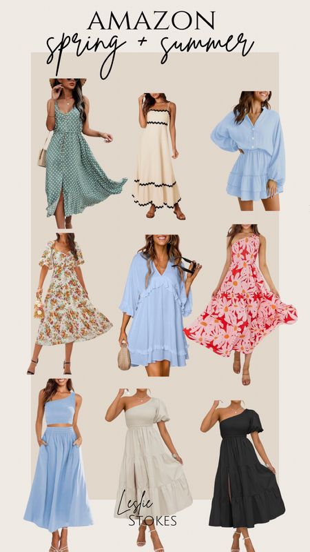 Amazon spring + summer dresses- great for Mother’s Day or graduation events 

#LTKSeasonal #LTKfindsunder50 #LTKstyletip