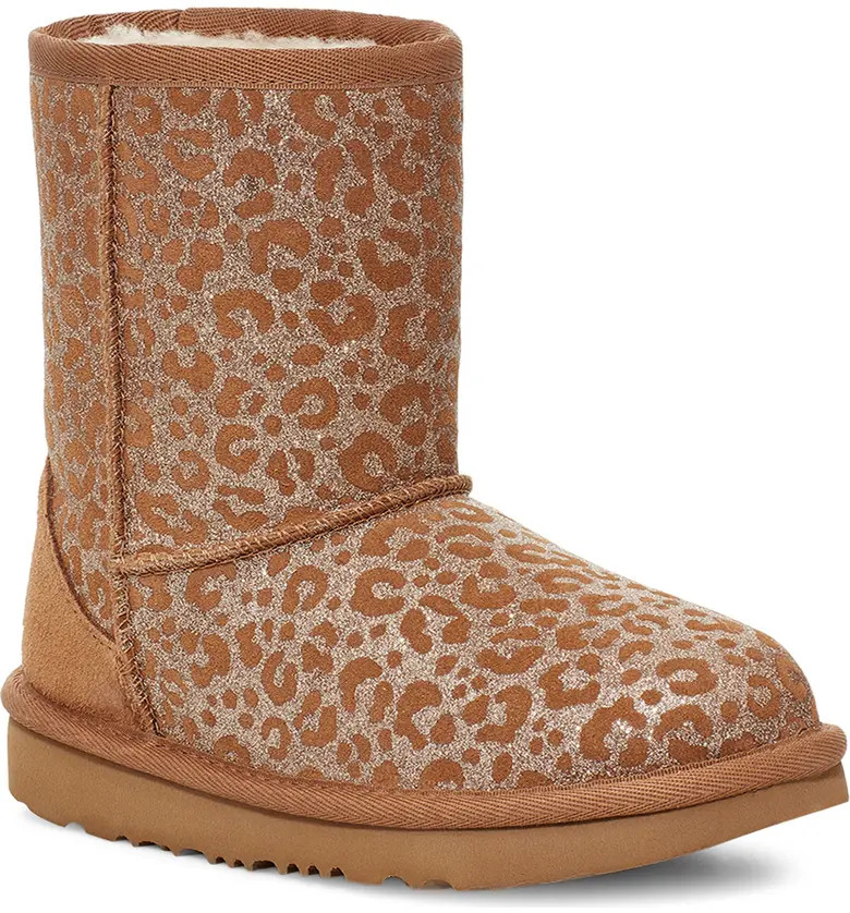 Classic II Glitter Leopard Boot | Nordstrom Rack