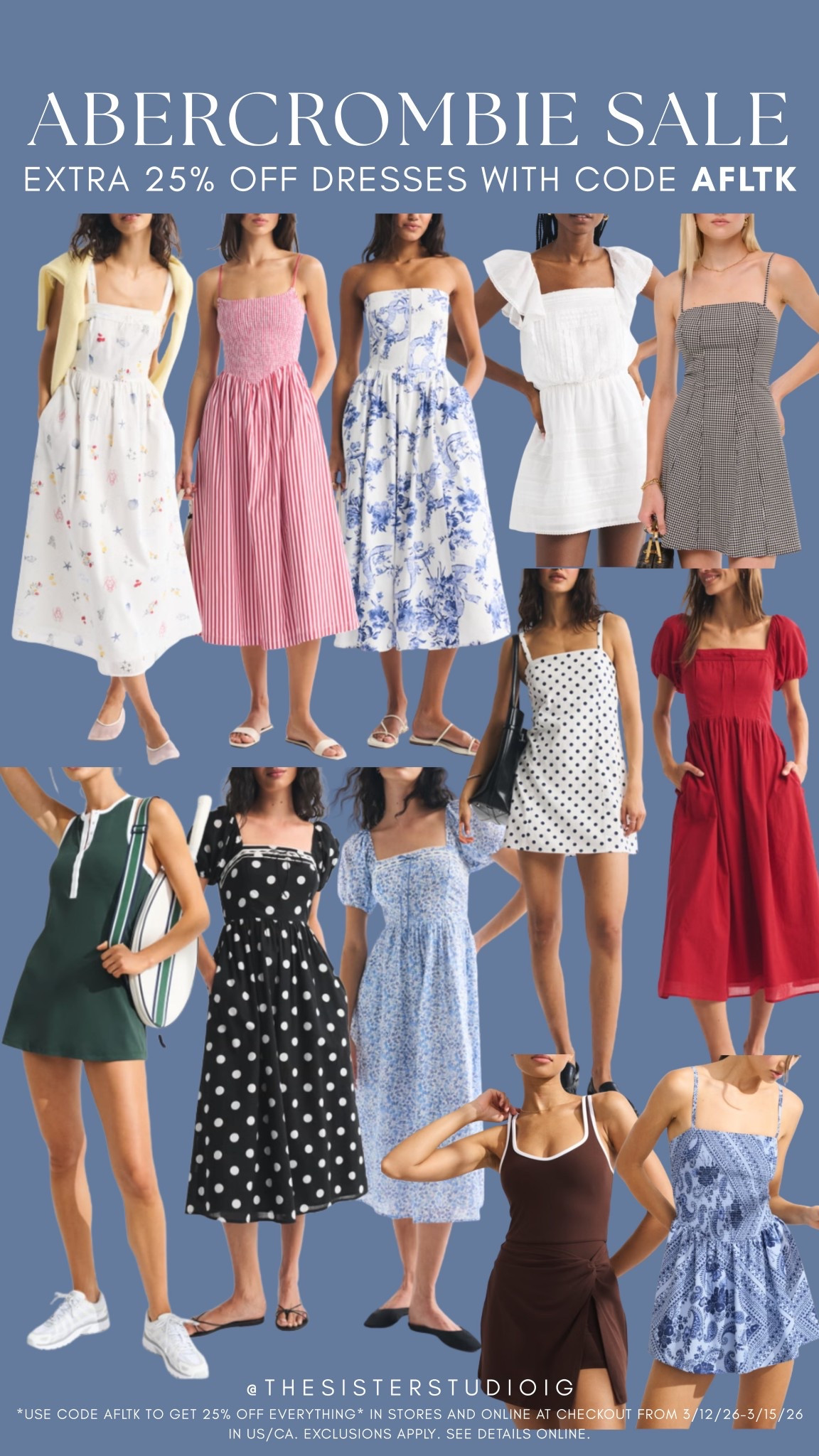 25% off dresses + an EXTRA 25% off with code AFLTK! 

#LTKSaleAlert #LTKActive #LTKSpringSale